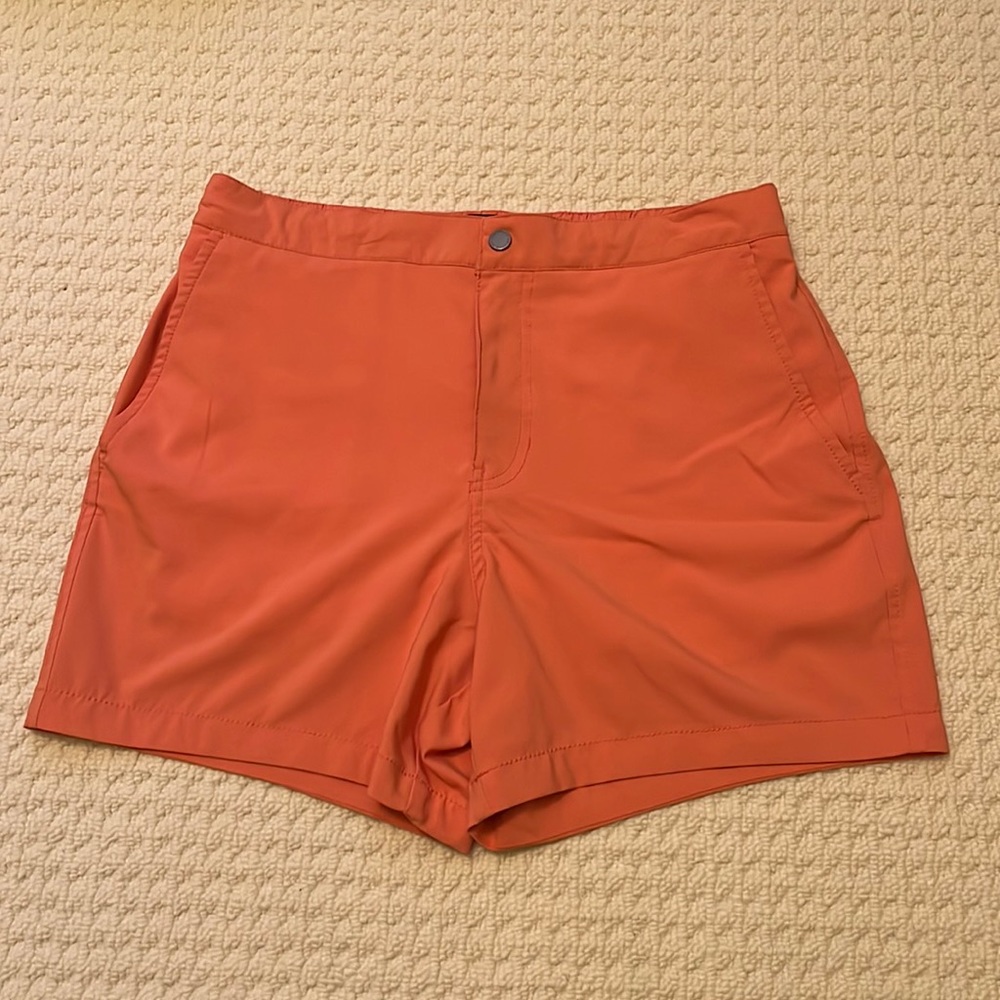 Men’s Abercrombie and Fitch Bathing Suit Size Medium 5” Coral Color